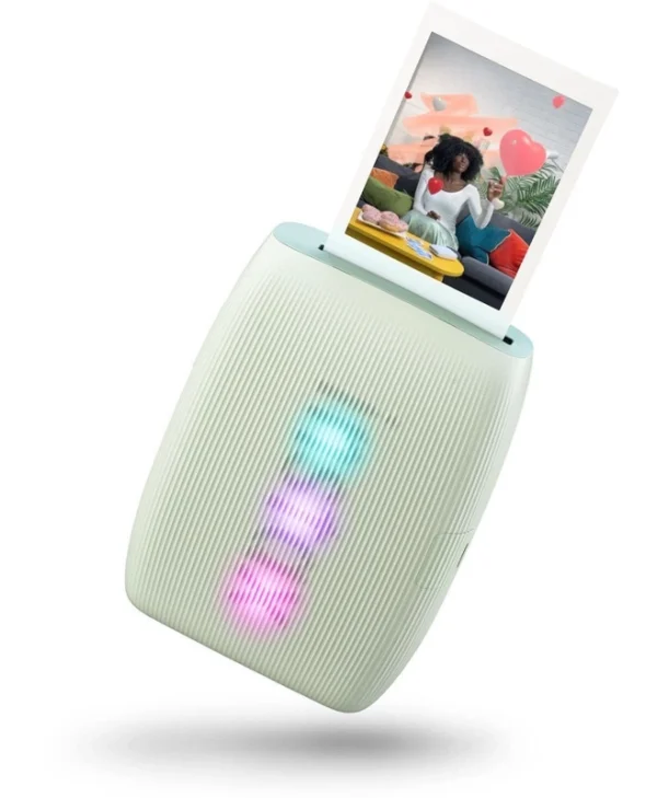 Fujifilm Instax Mini Link 3 Θερμικός Εκτυπωτής για Φωτογραφίες με Bluetooth Sage Green 16832156 16832156