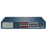 Hikvision DS-3E0318P-E/M Unmanaged L2 PoE+ Switch με 17 Θύρες Gigabit (1Gbps) Ethernet και 1 SFP Θύρα