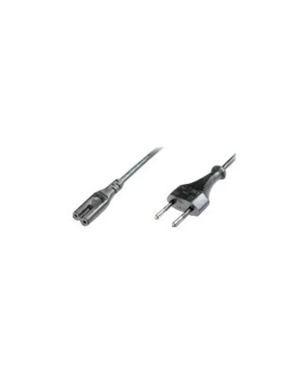Digitus Euro - IEC C7 Cable 1.8m Μαύρο AK-440104-018-S AK-440104-018-S
