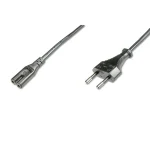 Digitus Euro - IEC C7 Cable 1.8m Μαύρο AK-440104-018-S AK-440104-018-S - Image 2