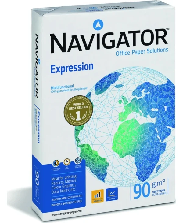 Navigator Expression Χαρτί Εκτύπωσης A4 90gr/m² 500 φύλλα