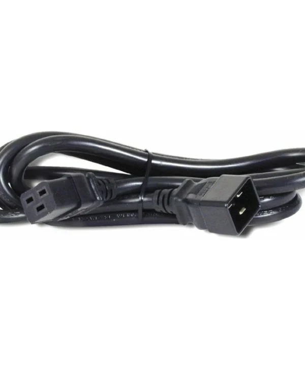 Roline IEC C20 - IEC C19 Cable 2m Μαύρο 19.08.1562