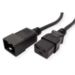 Roline IEC C20 - IEC C19 Cable 2m Μαύρο 19.08.1562 - Image 2