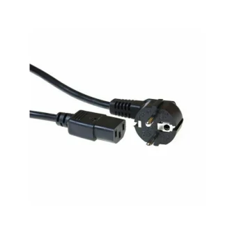 Intronics Schuko - IEC C13 Cable 0.5m Μαύρο AK5145 AK5145