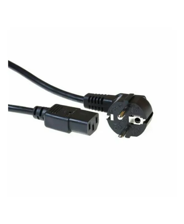 Intronics Schuko - IEC C13 Cable 0.5m Μαύρο AK5145 AK5145