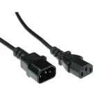 Intronics IEC C14 - IEC C13 Cable 1.2m Μαύρο AK5120 AK5120