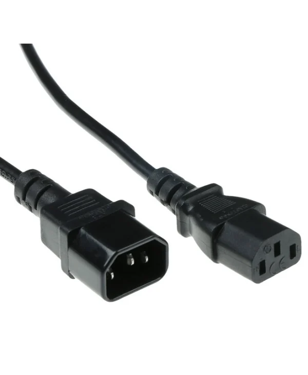 Intronics IEC C14 - IEC C13 Cable 1.2m Μαύρο AK5120 AK5120