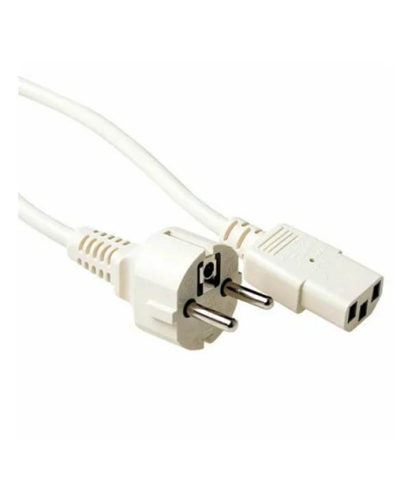Intronics Schuko - IEC C13 Cable 0.5m Μαύρο AK5013 AK5013