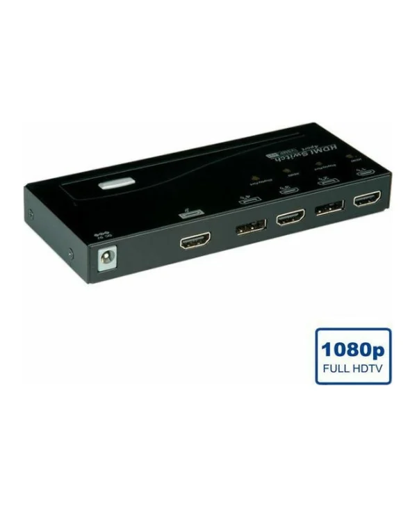 Roline SelectorHDMI/DisplayPort 4-Way HDMI Switch 14.01.3574 14.01.3574
