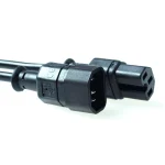 Intronics IEC C14 - IEC C15 Cable 2.5m Μαύρο AK5234 AK5234