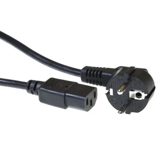 Intronics IEC C13 - IEC C13 Cable 1.5m Μαύρο AK5012 AK5012