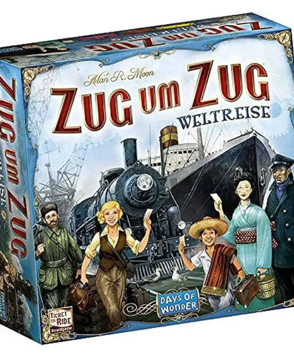 Επιτραπέζιο Παιχνίδι Zug Um Zug: Weltreise για 2-5 Παίκτες 10+ Ετών (GER) Asmodee