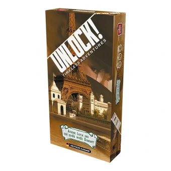 Επιτραπέζιο Παιχνίδι Unlock! Timeless Adventures Arsene Lupine & The Great White Diamond German Edition για 1-6 Παίκτες 10+ Ετών (GER) Asmodee