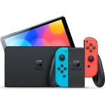 Nintendo Switch OLED 64GB Neon Blue & Red - Image 2
