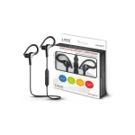 Savio WE-03 In-ear Bluetooth Handsfree Ακουστικά με Αντοχή στον Ιδρώτα Μαύρα WE-03 - Image 7