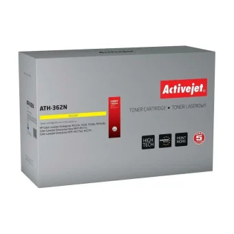 Active Jet Συμβατό Toner για Laser Εκτυπωτή HP 508A CF362A 5000 Σελίδων Κίτρινο