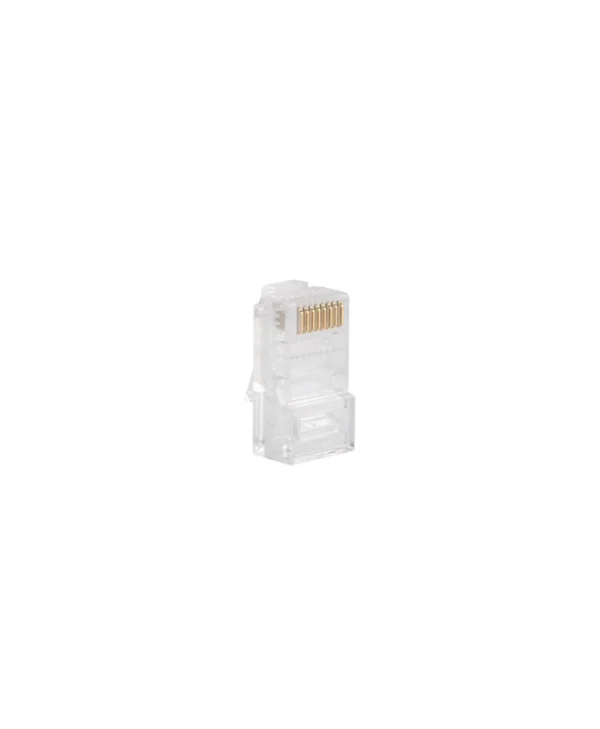 Lanberg Βύσμα RJ-45 male Cat5e 100τμχ Λευκό PLU-5000 PLU-5000