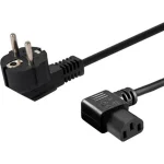 Savio Schuko - IEC C13 Cable 1.2m Μαύρο CL-115 CL-115
