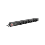 Lanberg Πολύπριζο Rack PDU-PRO-07E-0200-BK 1τμχ PDU-PRO-07E-0200-BK