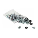 Intellinet Set 50xM6 Cage Nuts - 50xM6 Screws - 50xplastic Washers - Image 2