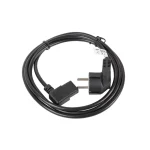 Lanberg IEC C13 - Schuko Cable 2m Μαύρο CA-C13C-12CC-0018-BK CA-C13C-12CC-0018-BK - Image 2