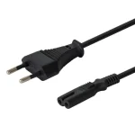 Savio Euro - IEC C7 Cable 1.8m Μαύρο CL-100 CL-100