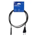 Savio Euro - IEC C7 Cable 1.8m Μαύρο CL-100 CL-100 - Image 3