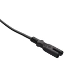 Savio Euro - IEC C7 Cable 1.8m Μαύρο CL-100 CL-100 - Image 4