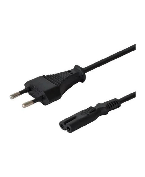 Savio Euro - IEC C7 Cable 3m Μαύρο CL-105 CL-105
