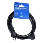 Savio IEC C7 - Euro Cable 3m Μαύρο CL-144 CL-144 - Image 3