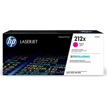 HP 212X Γνήσιο Toner Laser Εκτυπωτή Ματζέντα High Yield 10000 Σελίδων W2123X W2123X