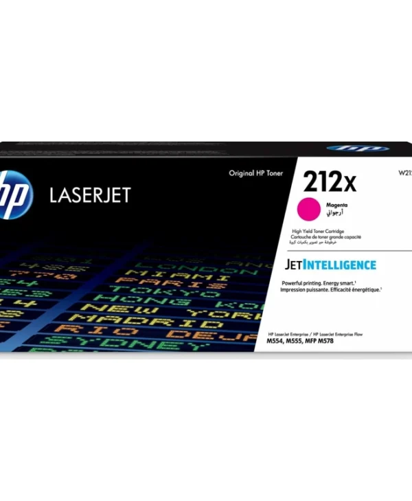HP 212X Γνήσιο Toner Laser Εκτυπωτή Ματζέντα High Yield 10000 Σελίδων W2123X W2123X