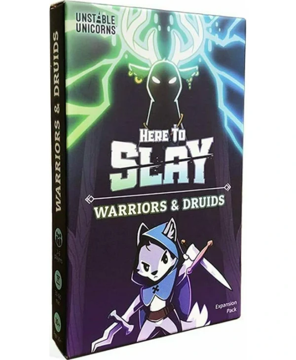 Επιτραπέζιο Παιχνίδι Here to Slay: Warriors and Druids για 2-6 Παίκτες 14+ Ετών (GER) TeeTurtle