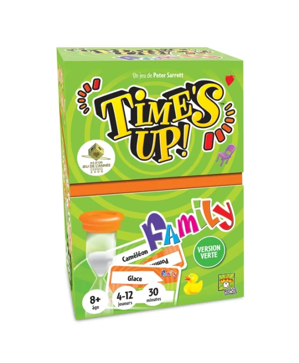 Επιτραπέζιο Παιχνίδι Time's up! Family (FR) για 4-12 Παίκτες 8+ Ετών (FR) Asmodee