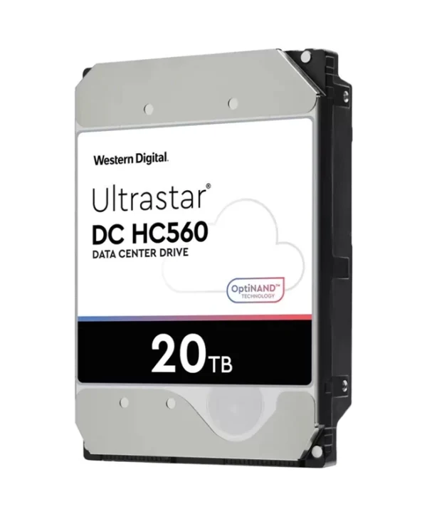 Western Digital Ultrastar DC HC560 SE 20TB HDD Σκληρός Δίσκος 3.5" SAS 3.0 7200rpm με 512MB Cache για NAS / Server