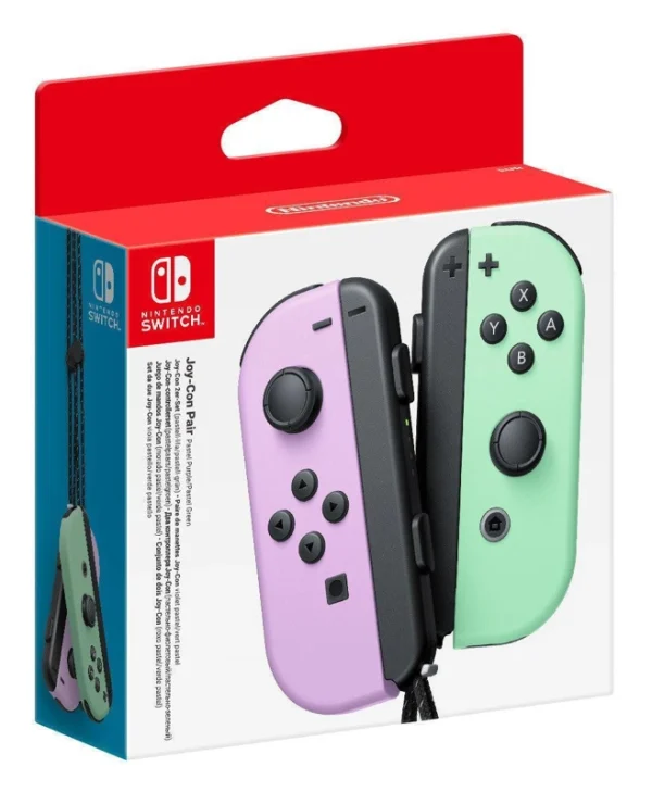 Nintendo Joy-Con Set Ασύρματο Gamepad για Switch Purple / Pastel Green