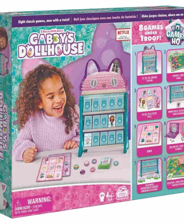 Επιτραπέζιο Παιχνίδι Gabby's Dollhouse για 2-4 Παίκτες 4+ Ετών (EN) Spin Master