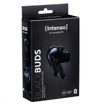 Intenso Black Buds T300a Bluetooth Handsfree Ακουστικά με Θήκη Φόρτισης Μαύρα - Image 2