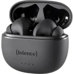 Intenso Black Buds T300a Bluetooth Handsfree Ακουστικά με Θήκη Φόρτισης Μαύρα - Image 4