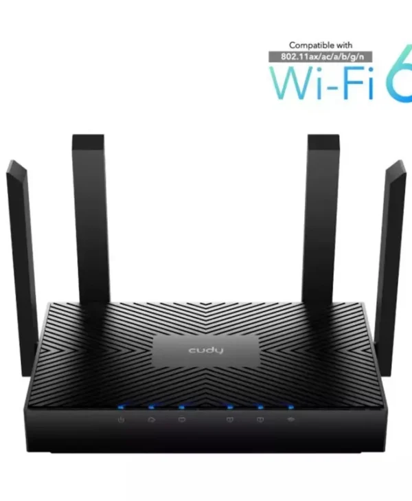 Cudy WR3000 v1 Ασύρματο Router Wi‑Fi 6 με 3 Θύρες Gigabit WR3000