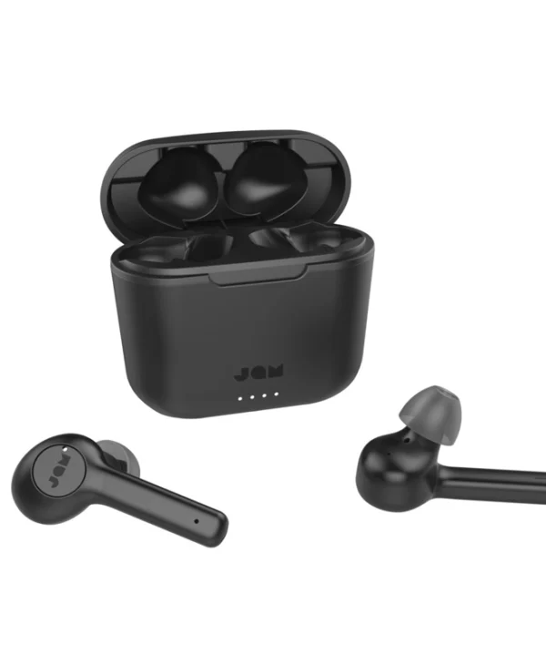 Jam TWS ANC In-ear Bluetooth Handsfree Ακουστικά με Θήκη Φόρτισης Μαύρα