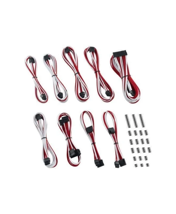 Psu Cable Kit Cablemod Classic C-series Cm-csr-ckit-nkwr-r Corsair Rmi Rmx White Red 50-85 Cm
