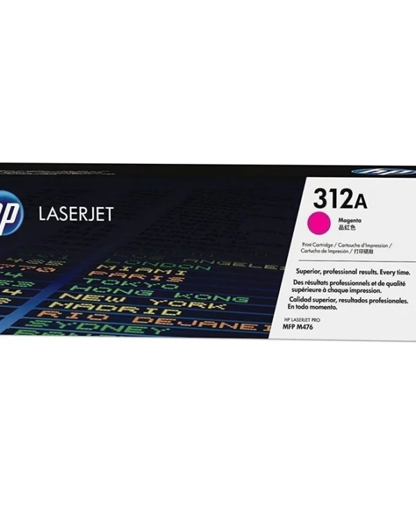 HP 312A Γνήσιο Toner Laser Εκτυπωτή Ματζέντα 2700 Σελίδων CF383A CF383A