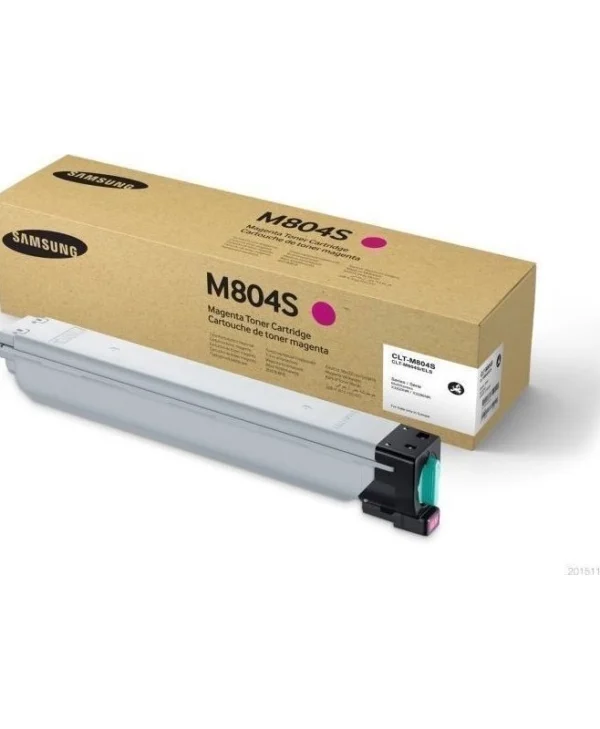Samsung CLT-M804S Γνήσιο Toner Laser Εκτυπωτή Ματζέντα 15000 Σελίδων SS628A SS628A