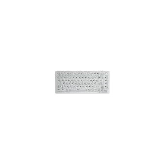 Glorious Barebone Πληκτρολόγιου Gmmk Pro White Ice 75% Tkl Barebone, Ansi Layout, Silver 130041