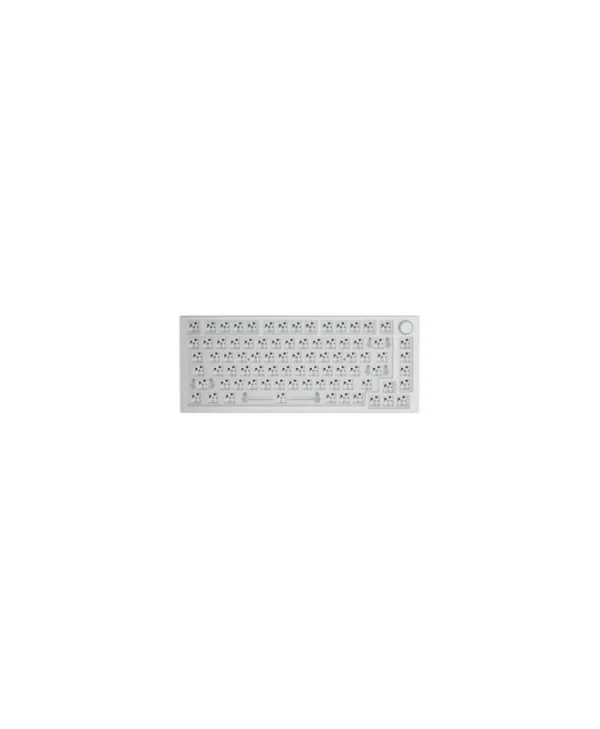 Glorious Barebone Πληκτρολόγιου Gmmk Pro White Ice 75% Tkl Barebone, Ansi Layout, Silver 130041