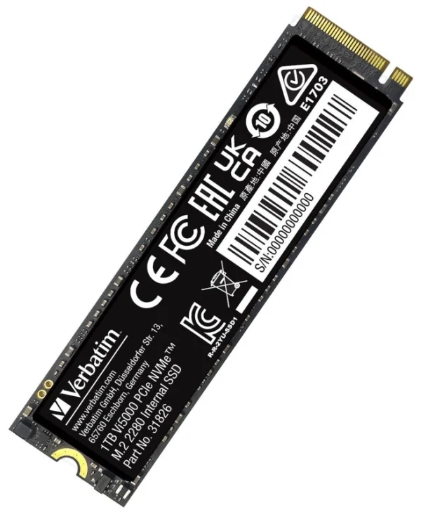 Verbatim Vi5000 SSD 1TB M.2 NVMe PCI Express 4.0