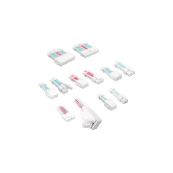 Kolink Psu Core Pro Braided Cable Extension Kit 12v-2x6 Typ 2 Brilliant White Neon Blue/pure Pink Corepro-ek-12vt2-bbp