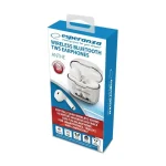 Esperanza EH237W In-ear Bluetooth Handsfree Ακουστικά με Θήκη Φόρτισης Μαύρα EH237W - Image 5