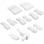 Kolink Psu Core Pro Braided Cable Extension Kit 12v-2x6 Typ 1 Brilliant White Corepro-ek-12vt1-wht